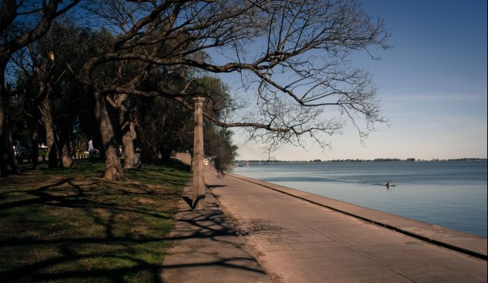 Laguna de Chascomús, Lugar histórico de Chascomús