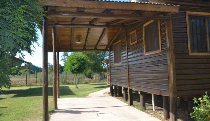 Cacique Catriel, Cabaña en Chascomús