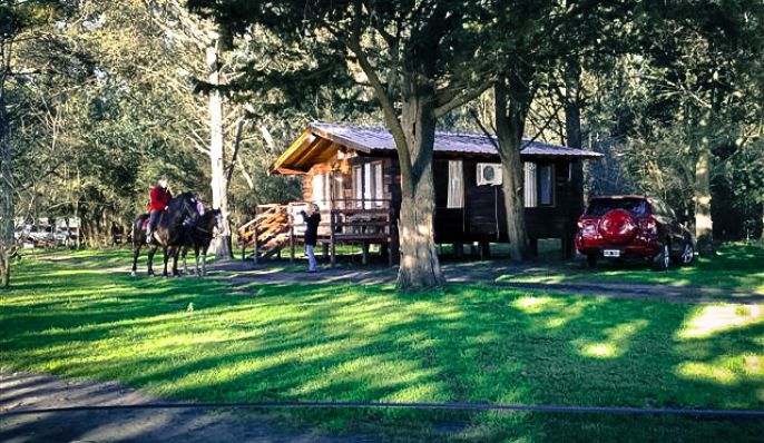 Estancia Laguna Vitel, Cabaña en Chascomús